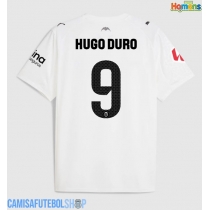 Camisa de time de futebol Valencia Hugo Duro #9 Replicas 1º Equipamento 2025-26 Manga Curta